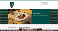 Desktop Screenshot of lescuderieristorante.com